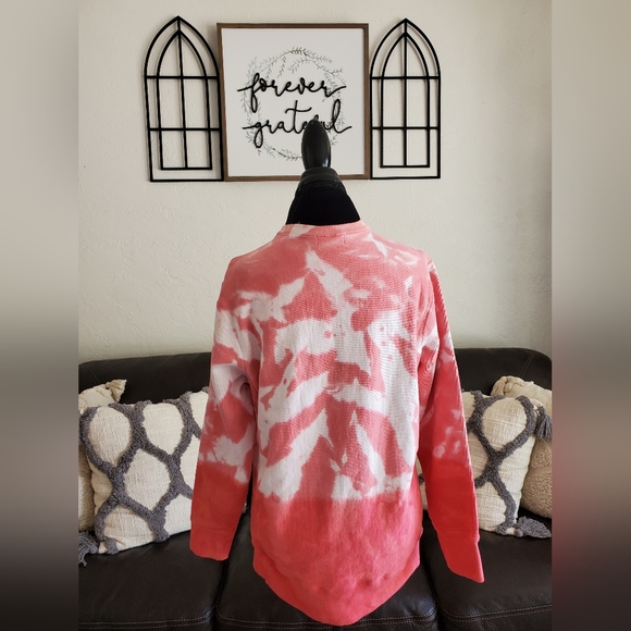 Concepts Tie Dye Long Sleeve Sweatshirt Women’s Size M Classic Boho Chic Retro - Picture 10 of 13